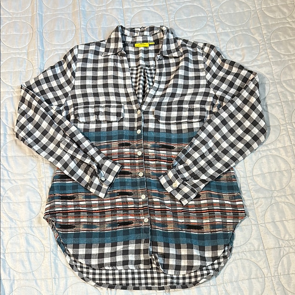 Roller Rabbit Selma Cotton Plaid Shirt